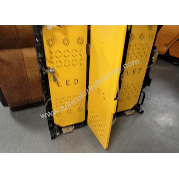 Quality Ultra Thin Hanging / Fixed P4 Indoor Led Display Rental 512 X512 Orange Cabinets for sale