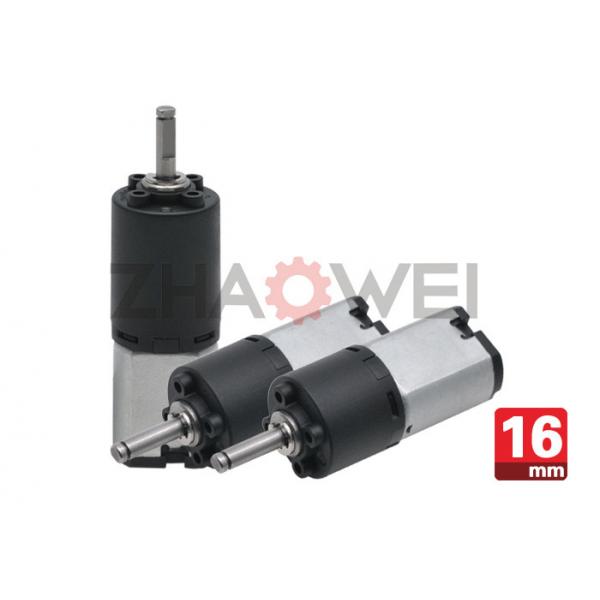 Quality Low Rpm High Torque Small Gear Motor 6V DC 16MM With Low Tolerance for sale
