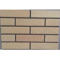 Quality Solid Wire Cut Outdoor Brick Paneling , Brick Veneer Panels Exterior 12mm for sale