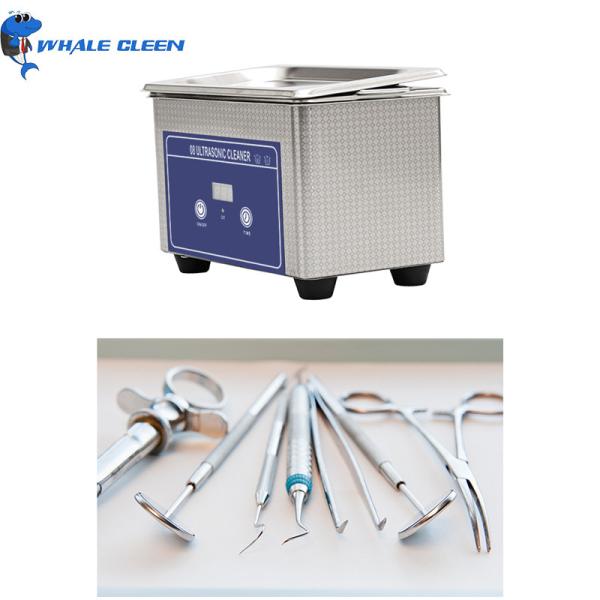 Quality Dental Tools Digital Ultrasonic Cleaner 800ml Capacity Removal Impurities for sale