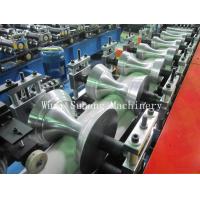China PLC Control Roof Ridge Cap Roll Forming Machine For Galvanized Steel Sheet factory