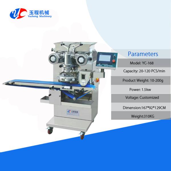 Quality Automatic Mooncake Encrusting Machine Chinese Mooncake Equipment for sale