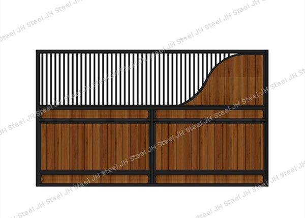 Quality Bamboo Slat Infill Grill Bars Prefabricated Horse Stalls for sale