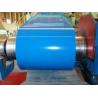 China 0.13 X 914 Mm RAL Color Bule Prepainted Galvalume Steel Coil JISG 3321 Grade factory