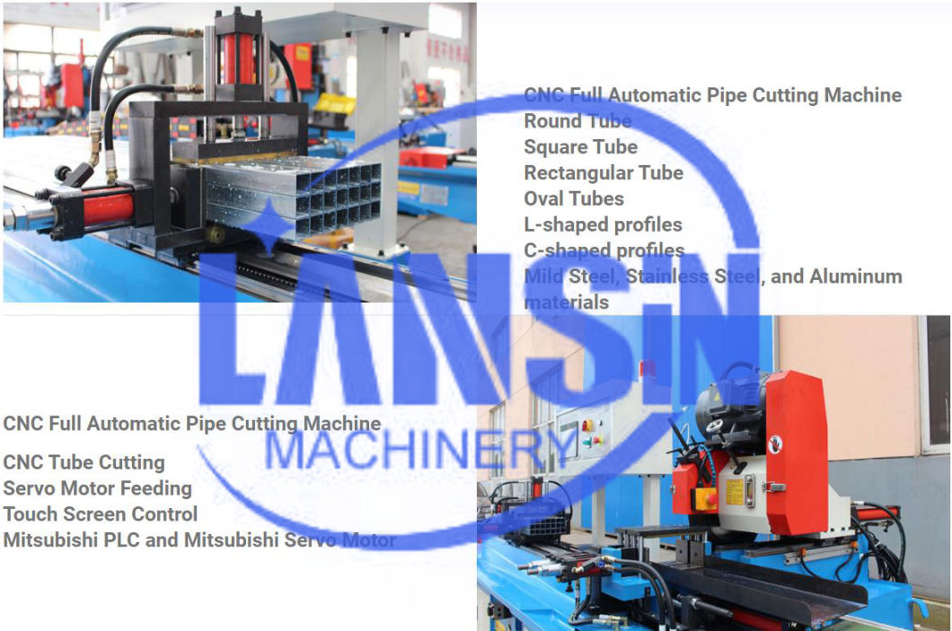 Automatic Tube Cutting Machine with Servo Feeding