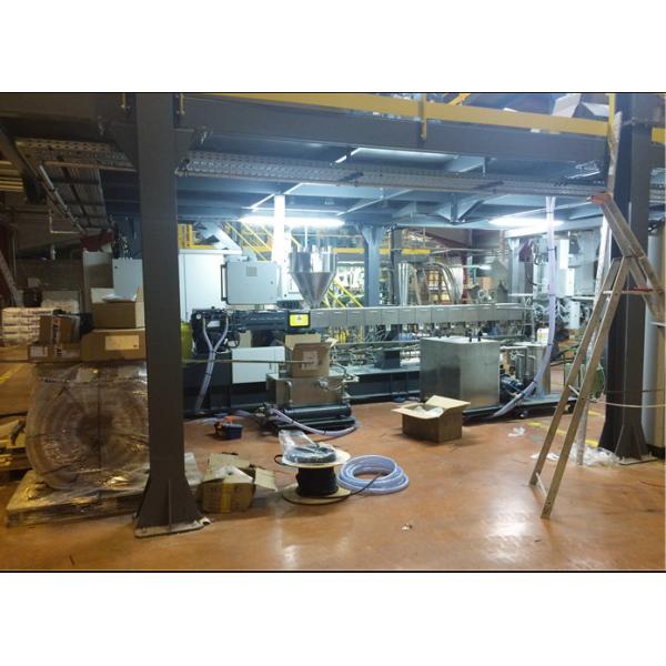 Quality Super High Torque Twin Screw Extruder With European Gearbox And Torque Limiter for sale