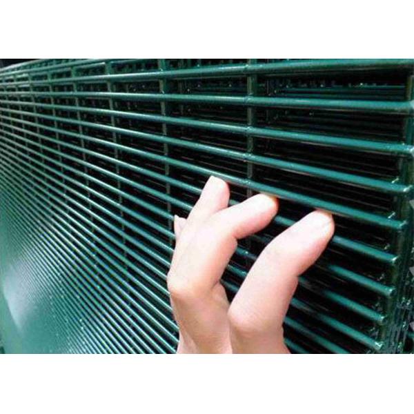 Quality Green Anti Climb 4mm 1.8m Welded Wire Mesh Fence SS304 for sale