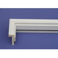 Quality PVC WPC Door Frame Foam Decorative Moldings , Brick Mold White Vinyl PVC for sale