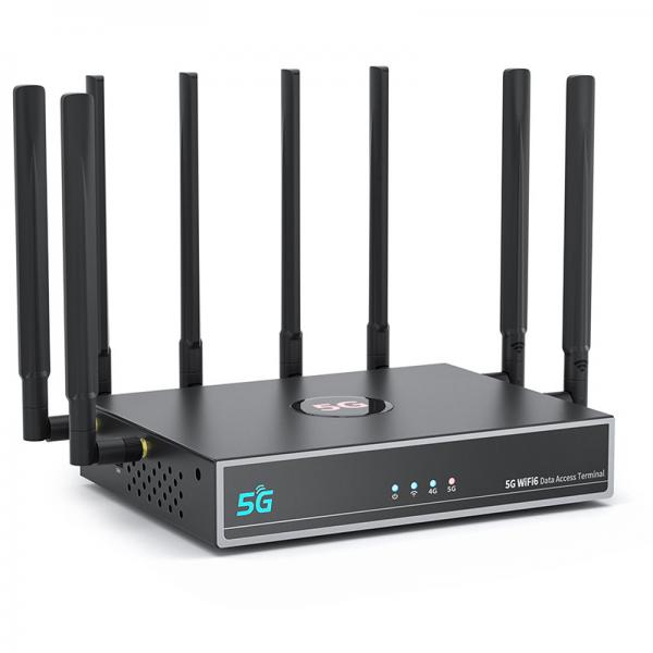 Quality M43 5g Cpe Lte Router 3000Mbps Gigabit WAN LAN Port Cpe Sim Router for sale