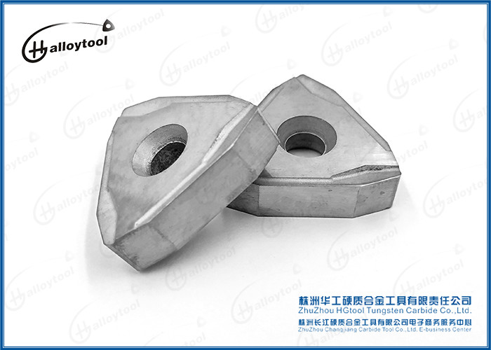 China Milling Cutter Tungsten Carbide Tool Inserts Abrasive Blasting With High Hardness factory