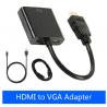 China 1080P HDMI To VGA Adapter Smart Consumer Electronics Male To Female Converter Digital Analog Video factory