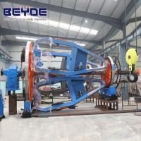 China Cable Manufacturing Equipment Assemble Holder , Big Bearing Laying Up Machine factory