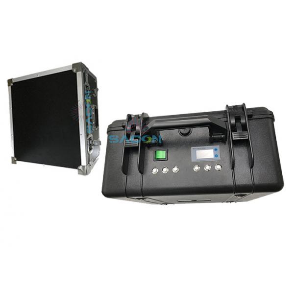 Quality 60w GPS Mobile Phone Signal Jammer 6 Antennas Built - In Battery 2 Hours Working for sale