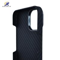 China New Arrival Kevlar Phone Case For iPhone 14 Series, Carbon Fiber Mobile Case factory
