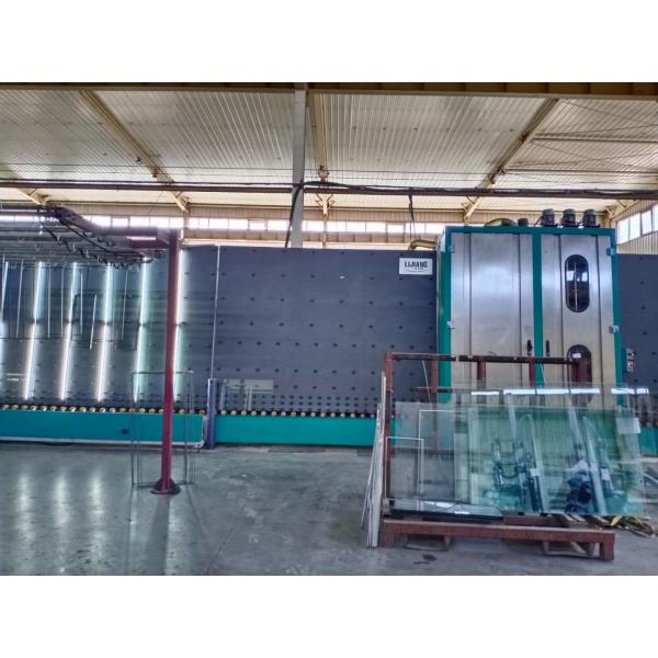 Quality Frequency Control 12m/Min 2650mm Vertical Glass Washing Machine for sale