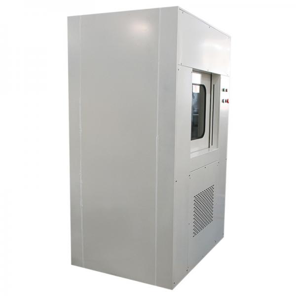 Quality Air Shower Type Cleanroom Pass Through Chambers With Lift Door / Overhead Door for sale