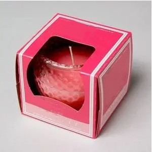Quality Rigid Cardboard Candle Packaging Box Vanishing Pink Printing FSC for sale