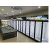 China Supermarket Freezer 2000L Glass door Ice Cream Vertical Display Refrigerator Freezer factory