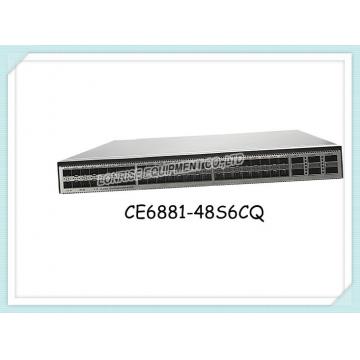 Quality Huawei Network Switches CE6881-48S6CQ 48*10G SFP+ 6*100G QSFP28 Without Fan And for sale