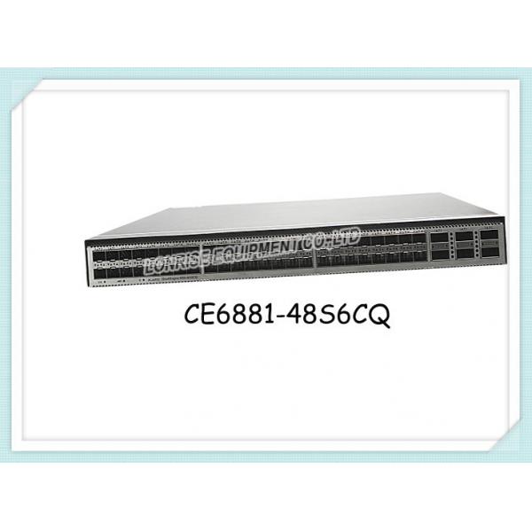 Quality Huawei Network Switches CE6881-48S6CQ 48*10G SFP+ 6*100G QSFP28 Without Fan And Power Modules for sale