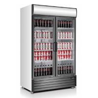 Quality Self Closing 688L Convenience Store Display Cooler for sale