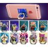 China Fashion 360 Degree Universal Acrylic Mobile Phone Ring Holder Finger Ring Stand With Custom Printing Cartoon Figures factory