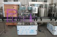 China SUS304 / SUS316 Water Bottle Filling Machine , Small Scale Pure Liquid Filling Line factory