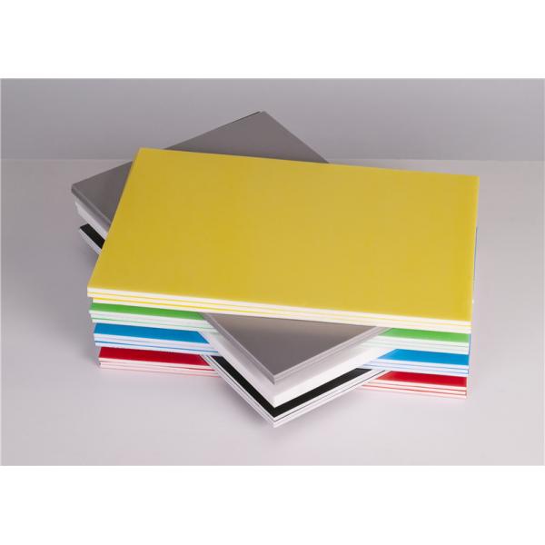 Quality Various Thickness Rectangular Colored Foam Board Easy To Cut UV Resistant for sale