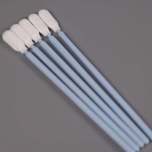 Quality Round Head Cleanroom Swab Polypropylene Small Cotton Buds Microfiber Swabs For Semiconductor for sale