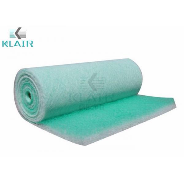 Quality Glass Fiber Paint Stop Filter , Dust Filter Material Roll With 13pa Initial Resistance for sale