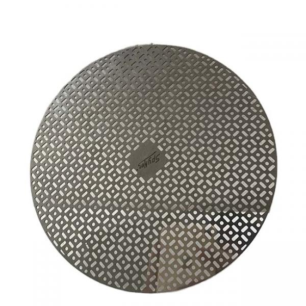 Quality PVD Plating Laser Cutting Small Holes SS420 416 Punching Parts for sale