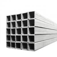 Quality 40x40 Aluminum Alloy Square Tube 6063 Silver For Buildings for sale