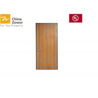 Quality Single Leaf Wooden Fire Doors For Hotel With Acoustic Function/ HPL Finish/ Size for sale