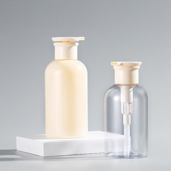 Quality Plastic Pet Lotion Bottle 350ml 300ml Conditioner Large Shampoo Pump Dispenser 10.14oz 11.83oz for sale