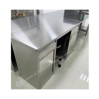 China Stainless Steel Lab furniture Workbench with Integrated Power Outlets factory