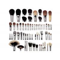 Quality Highest Grade Natural Hair Private Label Makeup Brushes With Copper Ferrule for sale