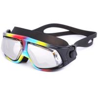 China UV Protection Corrective Optical Swim Goggles , Clear Lens Swimming Goggles factory