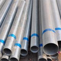 China 2mm Galvanized Round GI Hollow Pipe Steel ASTM EN10327 Custom Thickness factory