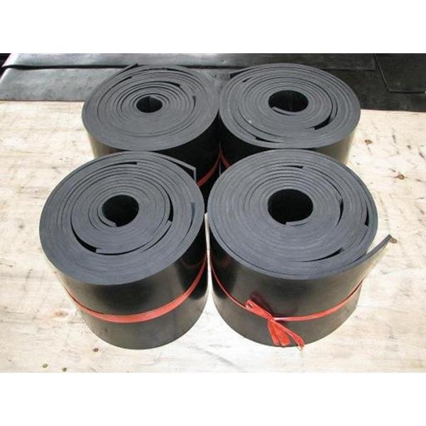 Quality 2MPa Black Color Silicone Rubber Sheet / SBR Rubber Sheet Industrial Grade for sale