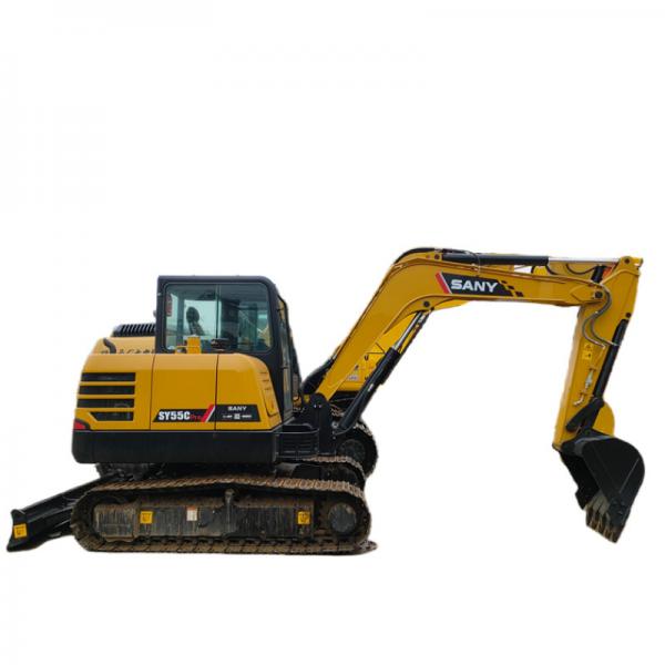 Quality Used SANY SY55C Hydraulic Crawler Mini Excavator Digger Agriculture Construction for sale