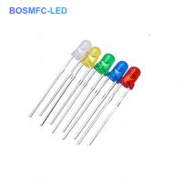 Quality 3mm Through Hole LED all colors F3 dip led Practical For Indoor Lighting for sale