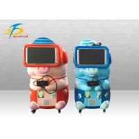 China Blue And Red VR Game Machine With 10 PCS Games Supported Coin System factory