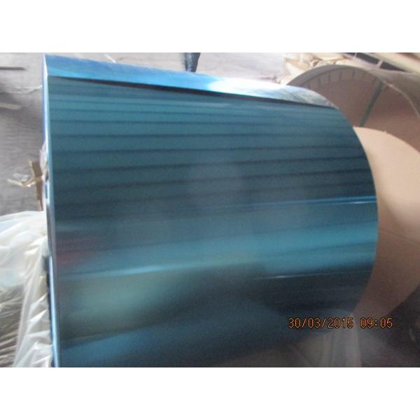 Quality Alloy 8011,Temper H22 0.12MM Thickness Blue Hydrophilic Aluminium Fin Strip For for sale