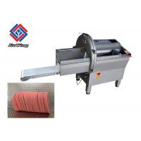 China Ham Cooked Meat Slicer Fish Processing Machine With Conveyor Adjustable factory