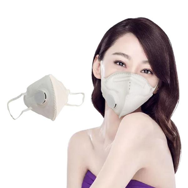 Quality Breathable Foldable FFP2 Mask Anti Pollution For Construction / Mining for sale