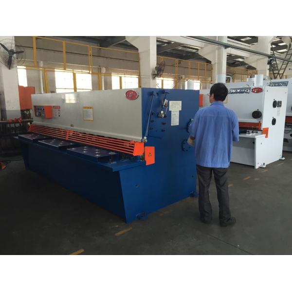Quality Swing Beam Sheet Metal Shearing Machine CNC System 6 Mm Cutting Thickness for sale