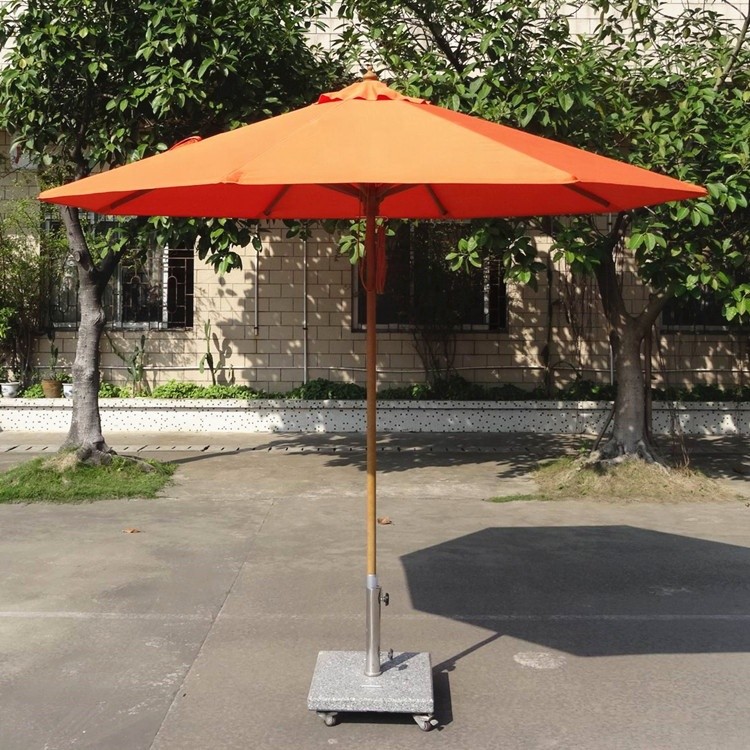 China 2.7M Garden Outdoor Patio Umbrellas Parasol For Outdoor Picnic Furniture factory