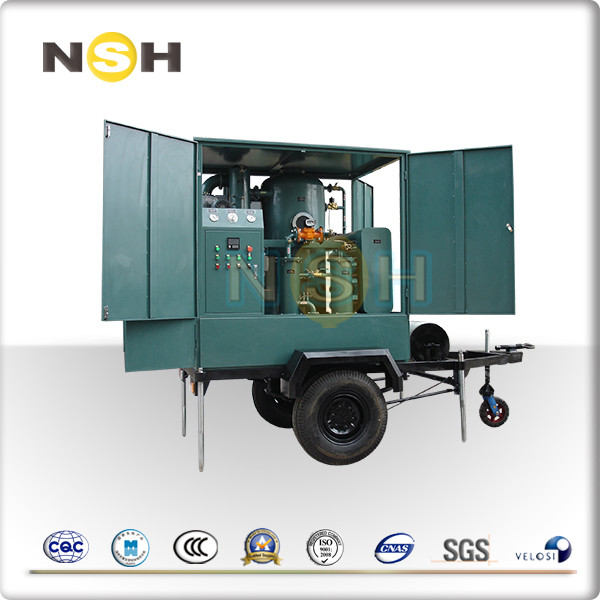 Quality Heating Drying Insulation Oil Purifier Reclamation Degassing 380V/3P/50Hz for sale