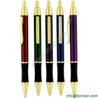 China Wholesale Stationery Supplier Highlighted metal Ball Pen, metal ballpoint pen from china for sale