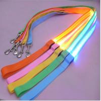 China Promotion Retractable Led Pet Dog Harness dog Leash and Collar Set With Led Light factory